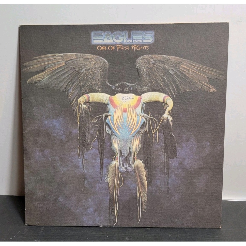 The Eagles One Of These Nights 1975 Vinyl Record Album LP 7E-1039 Classic Rock